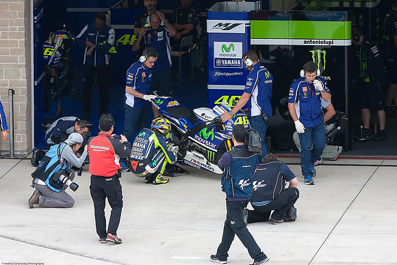 Rossi, Friday warm up, Austin MotoGP 2014